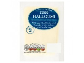 Tesco Халлуми полутвердый сыр из пастеризованного коровьего, овечьего и козьего молоко 250 г